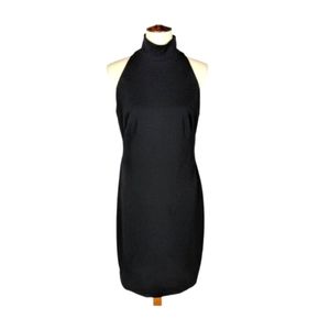 Laura by Ralph Lauren. Black sleeveless dress. Size: 14
